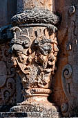 Hania, the Akrotiri peninsula. The Gouvernetou Monastery, the church dedicated to the Mistress of the Angels, the Virgin Mary, is decorated with sculpted monster heads of Venetian craftsmanship. 